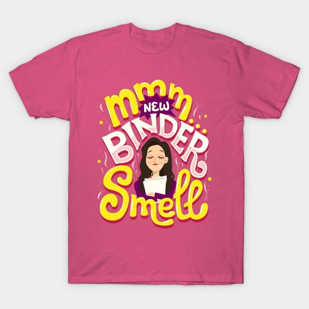 New Binder Smell T-Shirt by risarodil